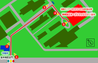並木地区地図